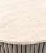 Rivièra Maison Villanova Salontafel | Travertijn | D80 cm
