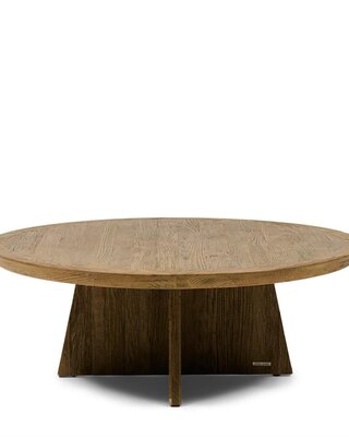 Rivièra Maison Zermatt Salontafel | Eikenhout | H37 x D100 cm