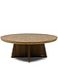 Rivièra Maison Zermatt Salontafel | Eikenhout | H37 x D100 cm