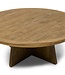 Rivièra Maison Zermatt Salontafel | Eikenhout | H37 x D100 cm