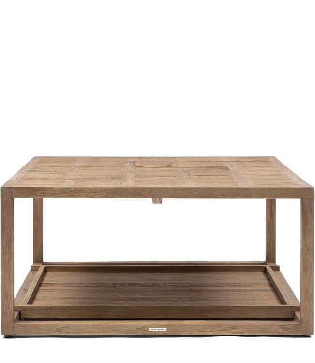 Rivièra Maison Fraser Island Salontafel | Eikenhout | 90x90 cm