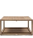 Rivièra Maison Fraser Island Salontafel | Eikenhout | 90x90 cm