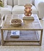 Rivièra Maison Fraser Island Salontafel | Eikenhout | 90x90 cm