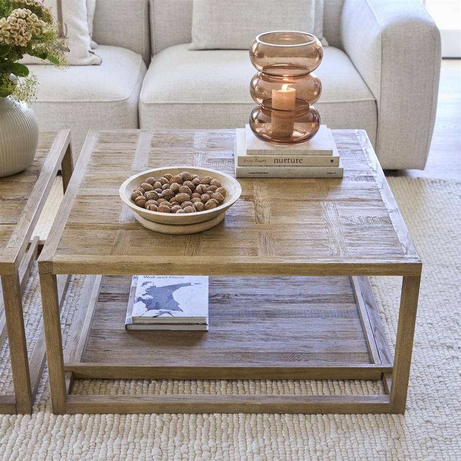 Rivièra Maison Fraser Island Salontafel | Eikenhout | 90x90 cm