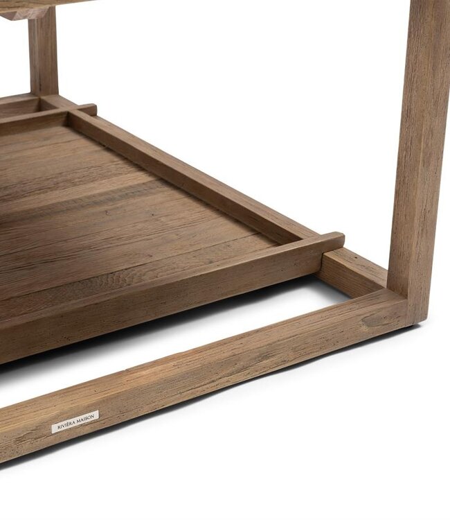 Rivièra Maison Fraser Island Salontafel | Eikenhout | 90x90 cm