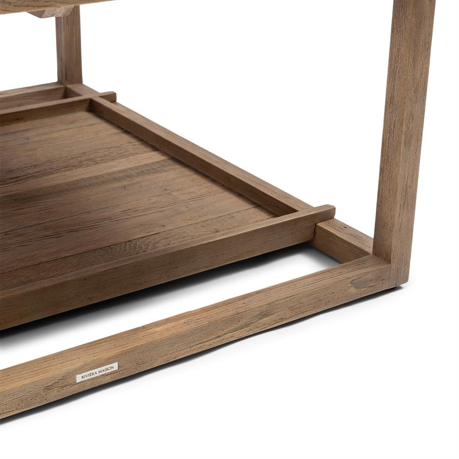 Rivièra Maison Fraser Island Salontafel | Eikenhout | 90x90 cm