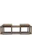 Rivièra Maison Harbour Island Salontafel | Set Van 3 | Eikenhout