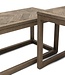 Rivièra Maison Harbour Island Salontafel | Set Van 3 | Eikenhout