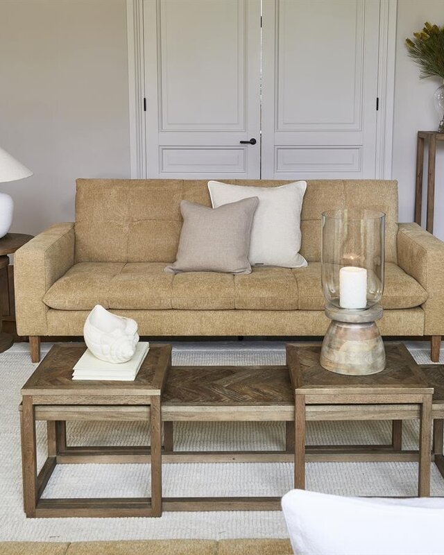 Rivièra Maison Harbour Island Salontafel | Set Van 3 | Eikenhout