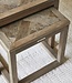 Rivièra Maison Harbour Island Salontafel | Set Van 3 | Eikenhout