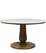 Rivièra Maison Amalfi Eettafel | Marmer | Eikenhout | 130 cm