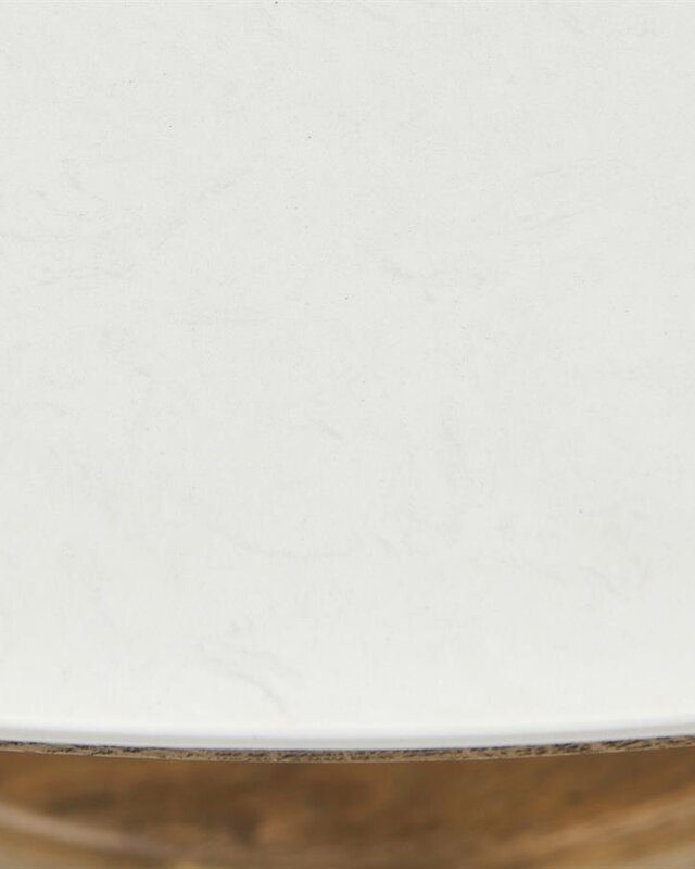 Rivièra Maison Amalfi Eettafel | Marmer | Eikenhout | 130 cm
