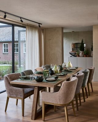 Rivièra Maison Bali Eettafel | Essenhout | 280x100 cm