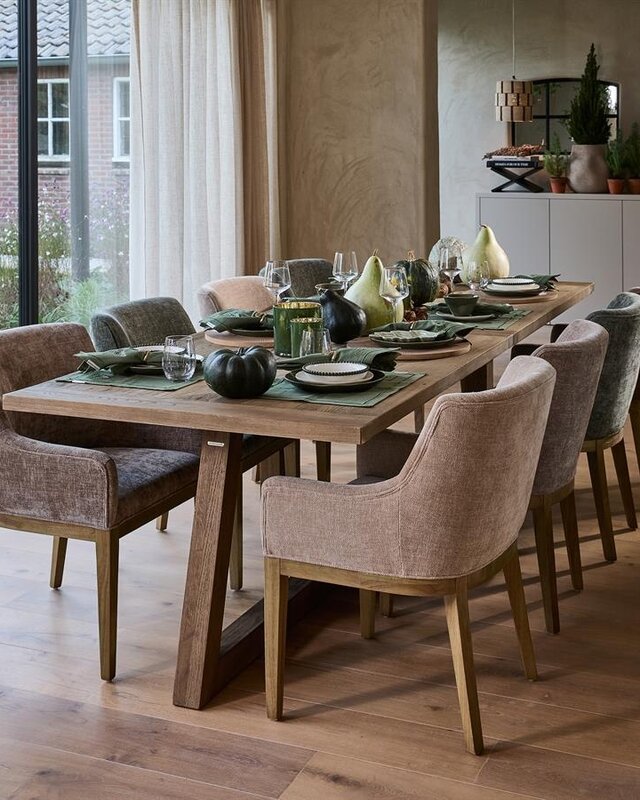 Rivièra Maison Bali Eettafel | Essenhout | 280x100 cm