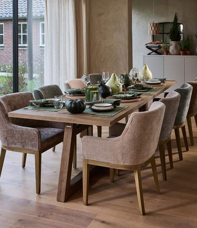 Rivièra Maison Bali Eettafel | Essenhout | 280x100 cm