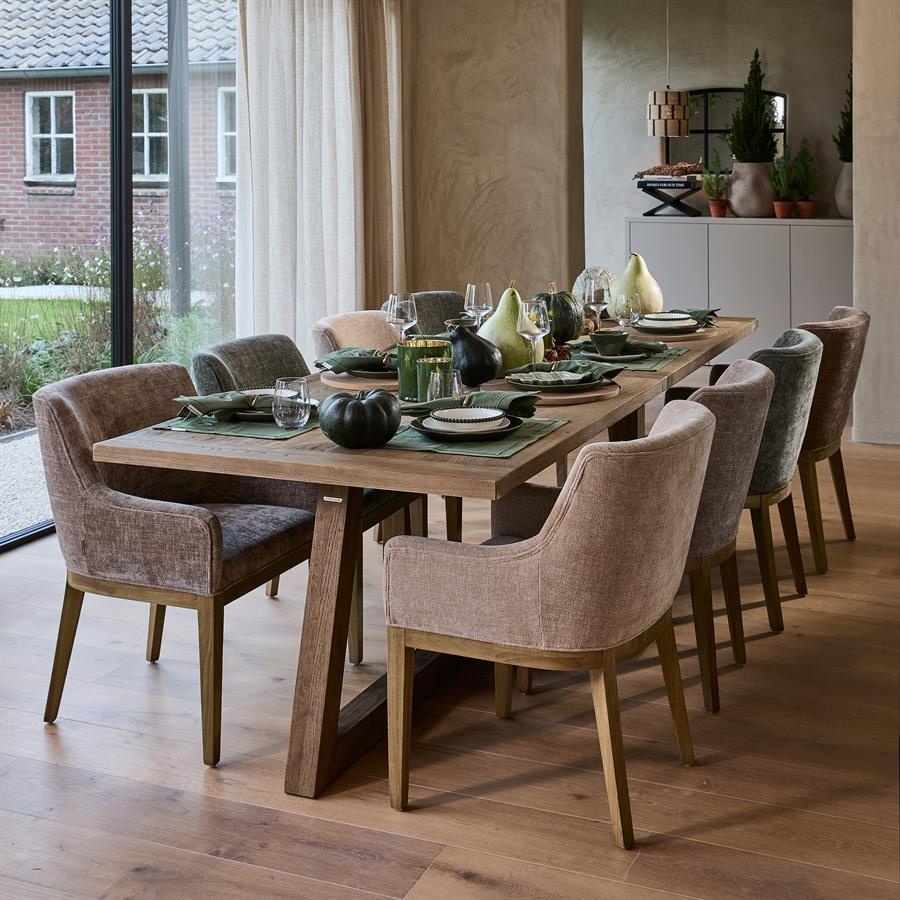 Rivièra Maison Bali Eettafel | Essenhout | 280x100 cm