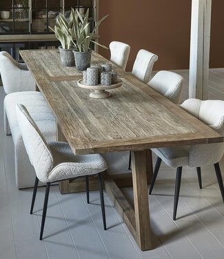 Rivièra Maison Bali Eettafel | Essenhout | 400x100 cm