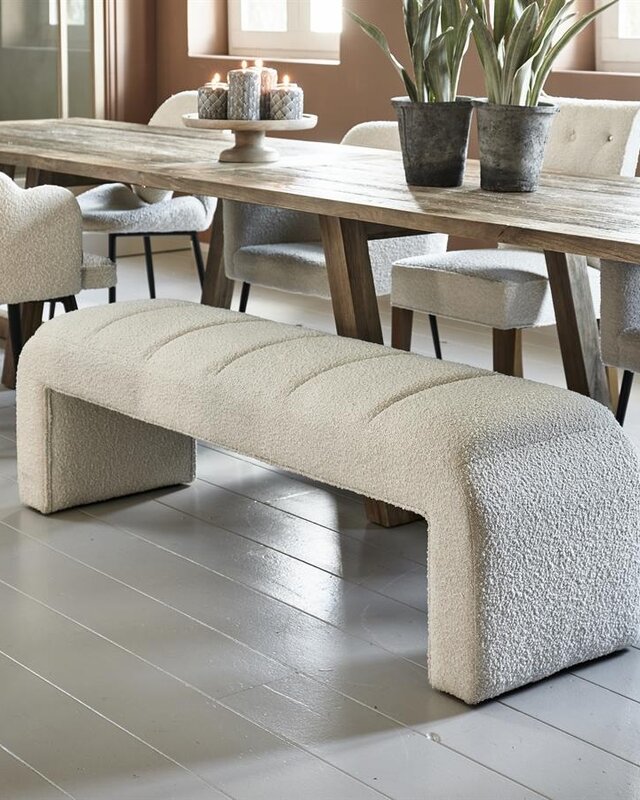 Rivièra Maison Bali Eettafel | Essenhout | 400x100 cm