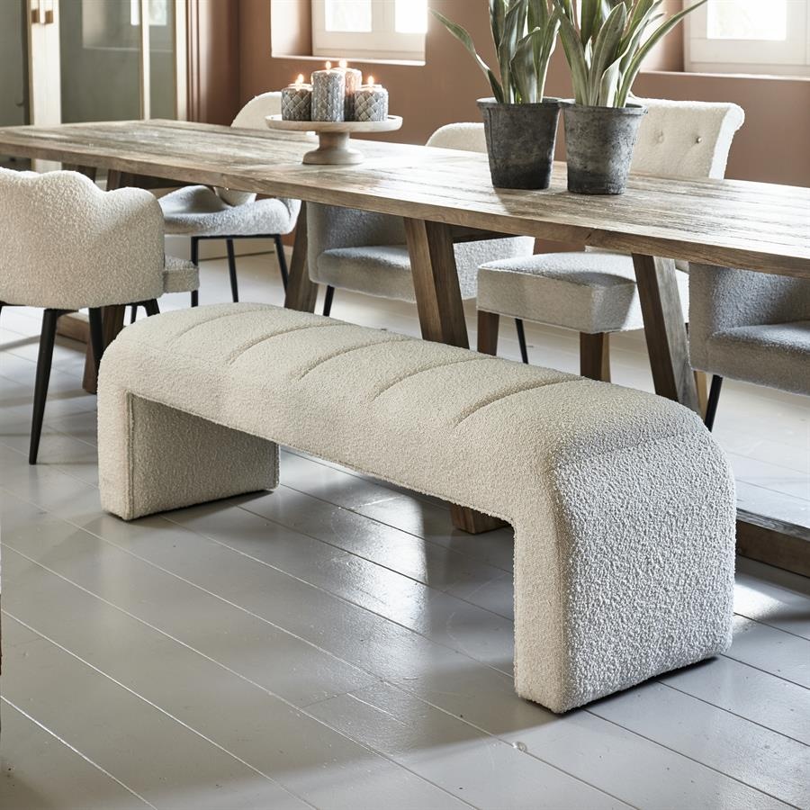 Rivièra Maison Bali Eettafel | Essenhout | 400x100 cm