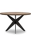 Rivièra Maison Falcon Crest Eettafel | Eikenhout | 130 cm