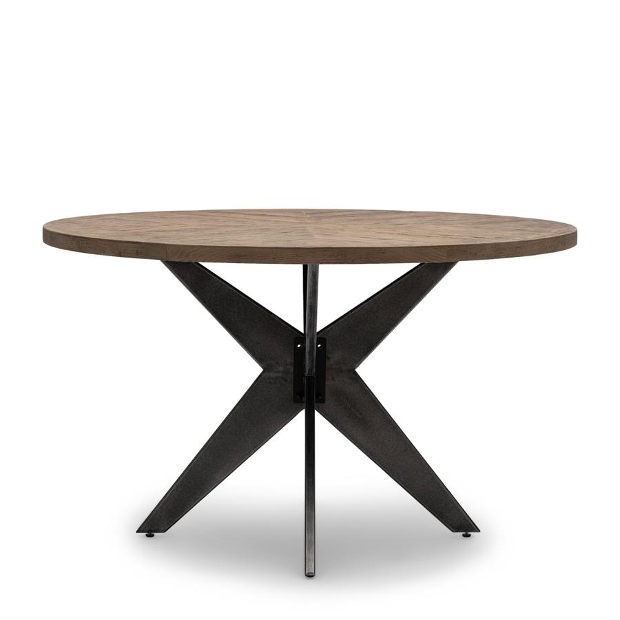 Rivièra Maison Falcon Crest Eettafel | Eikenhout | 130 cm