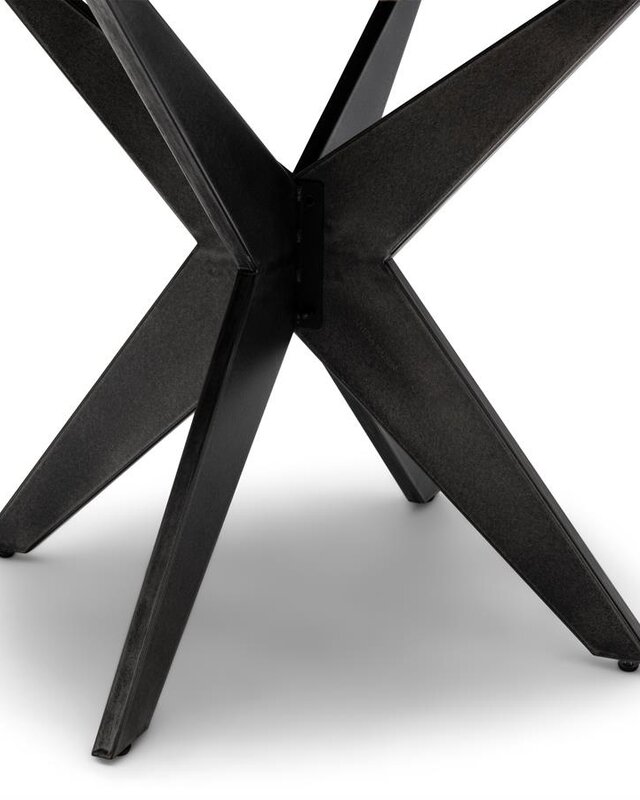 Rivièra Maison Falcon Crest Eettafel | Eikenhout | 130 cm