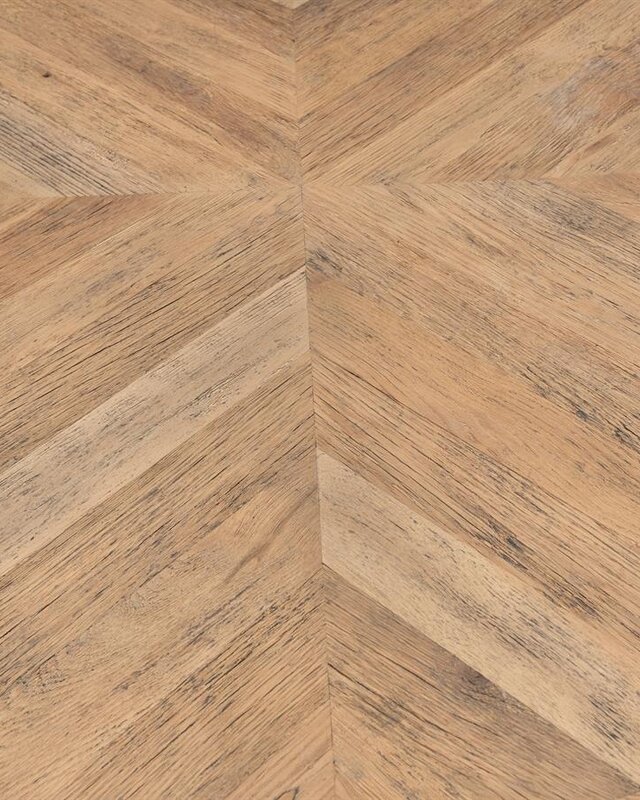 Rivièra Maison Falcon Crest Eettafel | Eikenhout | 130 cm