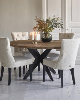 Rivièra Maison Falcon Crest Eettafel | Eikenhout | 150 cm