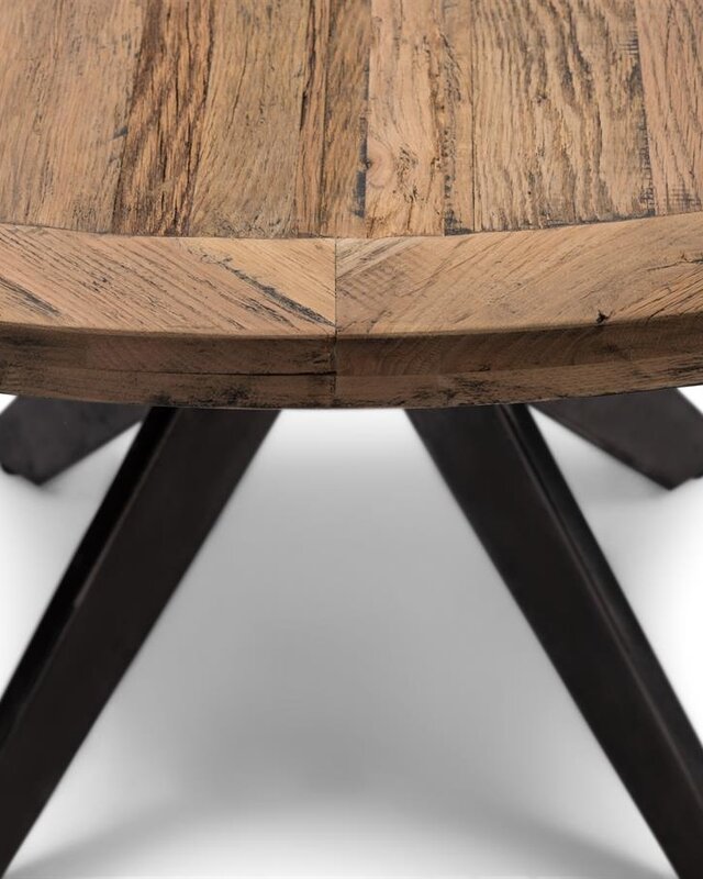 Rivièra Maison Falcon Crest Eettafel | Eikenhout | 150 cm