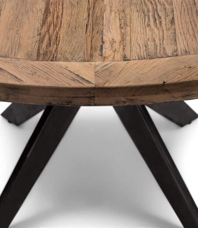 Rivièra Maison Falcon Crest Eettafel | Eikenhout | 150 cm