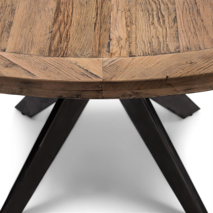 Rivièra Maison Falcon Crest Eettafel | Eikenhout | 150 cm