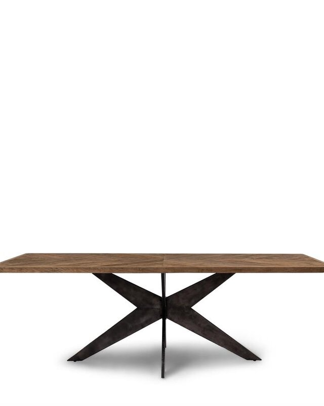Rivièra Maison Falcon Crest Eettafel | Eikenhout | 230x100 cm