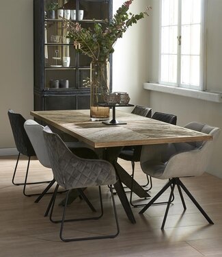 Rivièra Maison Falcon Crest Eettafel | Eikenhout | 230x100 cm
