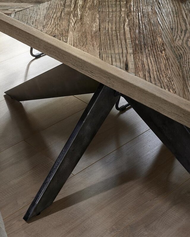 Rivièra Maison Falcon Crest Eettafel | Eikenhout | 230x100 cm