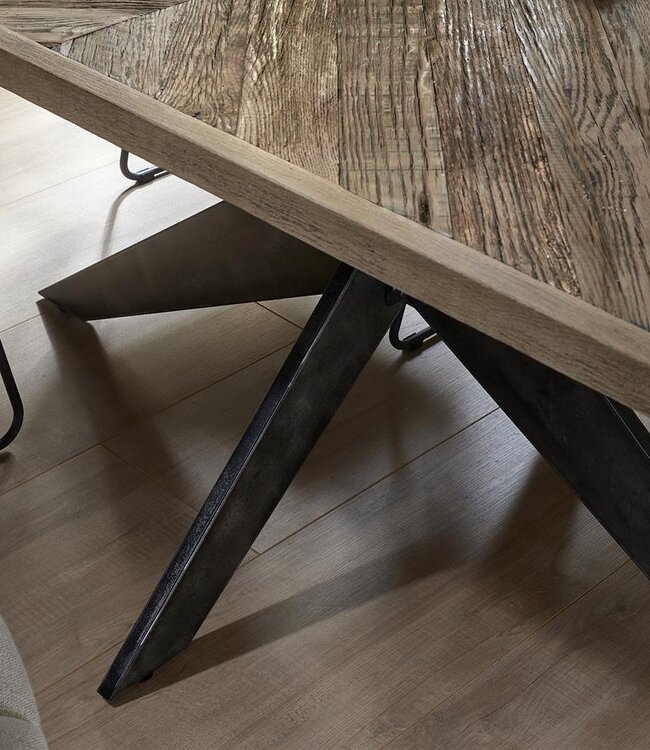 Rivièra Maison Falcon Crest Eettafel | Eikenhout | 230x100 cm