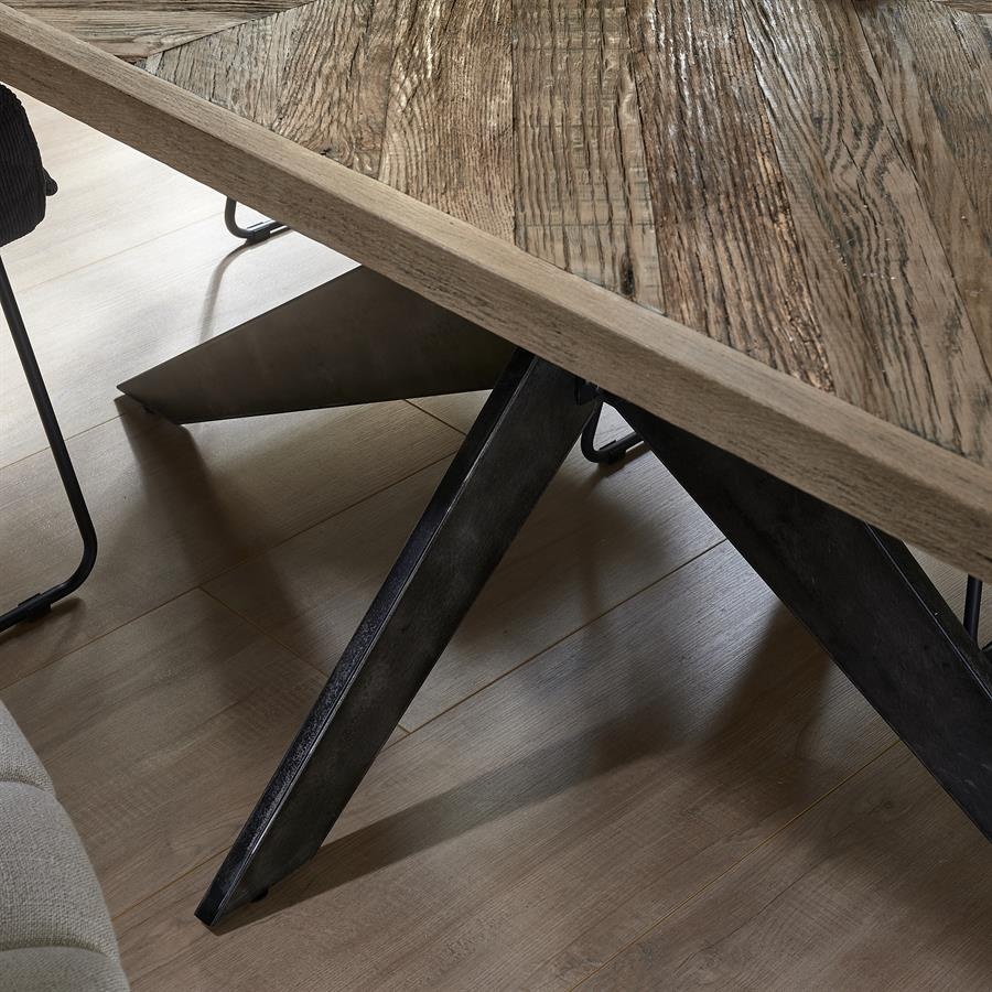 Rivièra Maison Falcon Crest Eettafel | Eikenhout | 230x100 cm