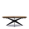 Falcon Crest Eettafel | Ovaal | Eikenhout | Uitschuifbaar