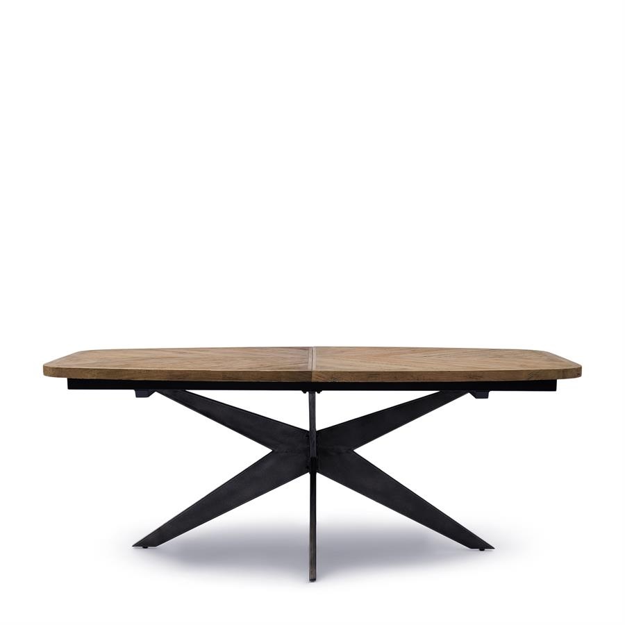 Rivièra Maison Falcon Crest Eettafel | Ovaal | Eikenhout | Uitschuifbaar