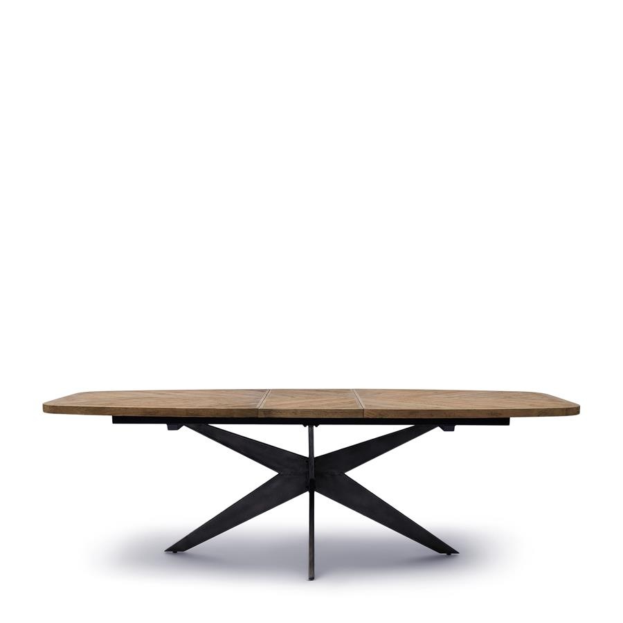 Rivièra Maison Falcon Crest Eettafel | Ovaal | Eikenhout | Uitschuifbaar