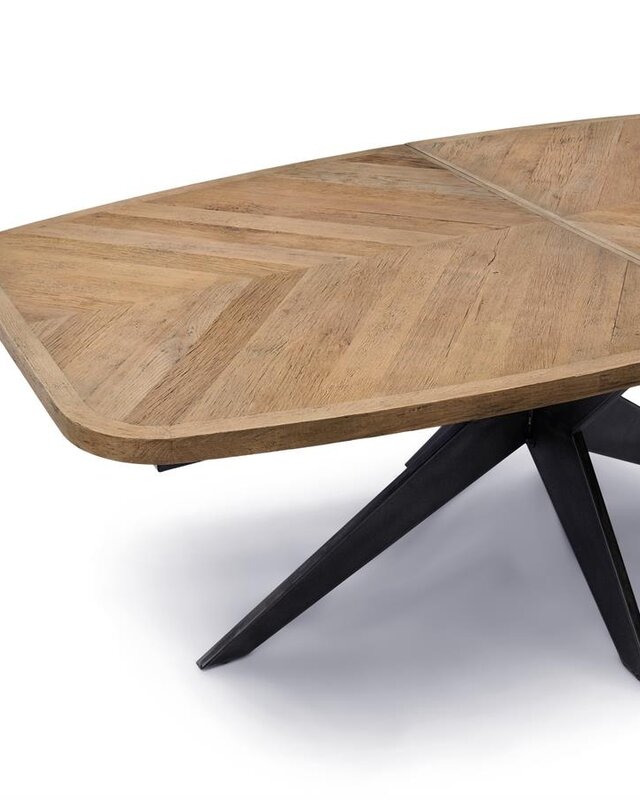 Rivièra Maison Falcon Crest Eettafel | Ovaal | Eikenhout | Uitschuifbaar