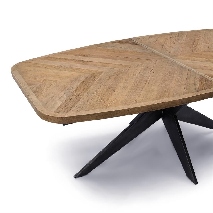Rivièra Maison Falcon Crest Eettafel | Ovaal | Eikenhout | Uitschuifbaar
