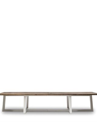Rivièra Maison Flores Eettafel | Iepenhout | 400x100 cm