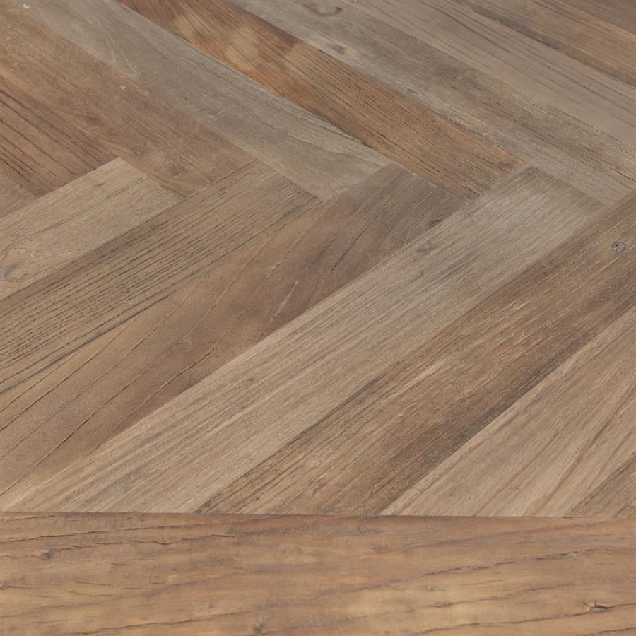 Rivièra Maison Flores Eettafel | Iepenhout | 400x100 cm