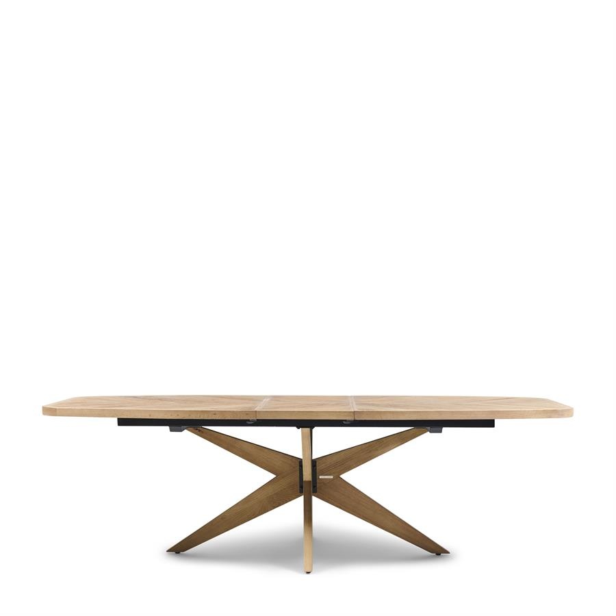 Rivièra Maison Eettafel Portland | Ovaal | Eikenhout | Uitschuifbaar