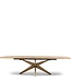 Rivièra Maison Eettafel Portland | Ovaal | Eikenhout | Uitschuifbaar