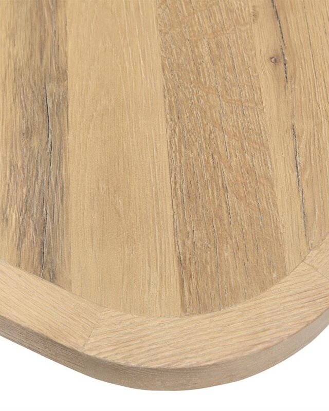 Rivièra Maison Eettafel Portland | Ovaal | Eikenhout | Uitschuifbaar