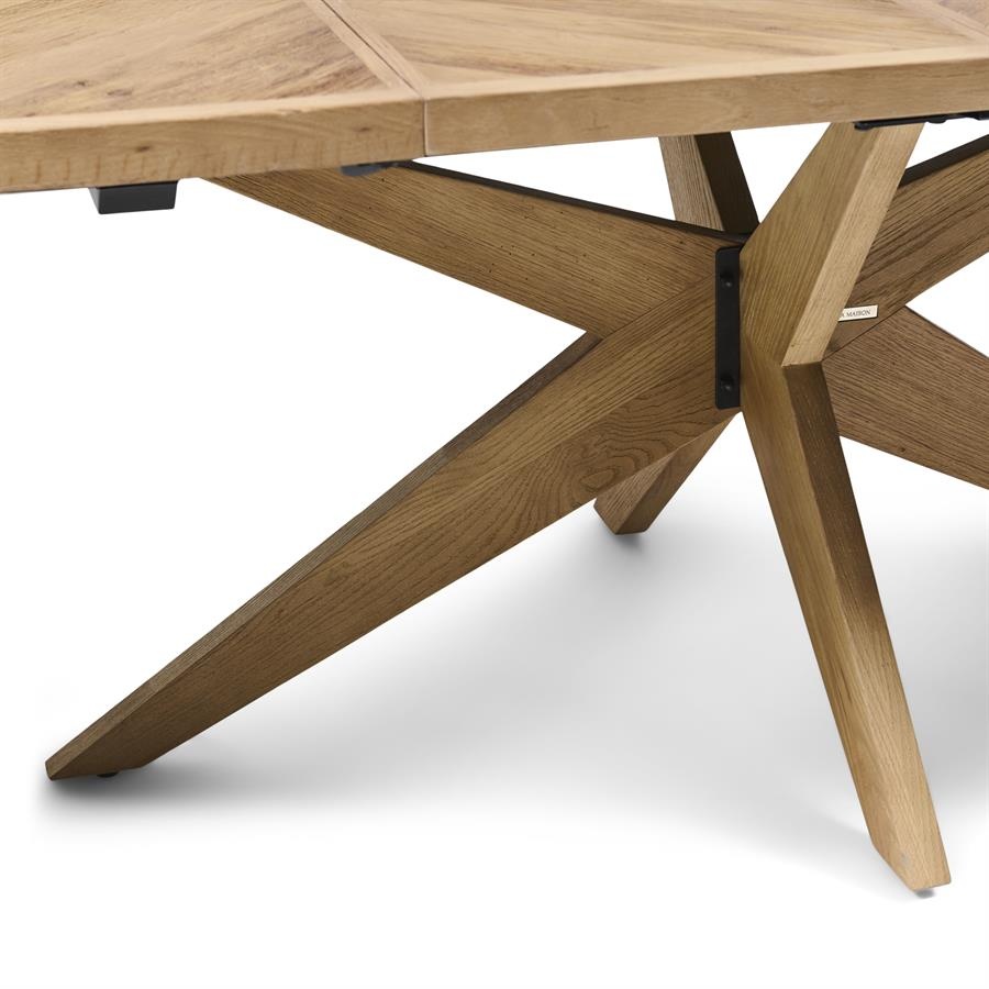Rivièra Maison Eettafel Portland | Ovaal | Eikenhout | Uitschuifbaar