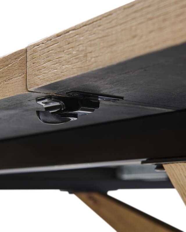 Rivièra Maison Eettafel Portland | Ovaal | Eikenhout | Uitschuifbaar