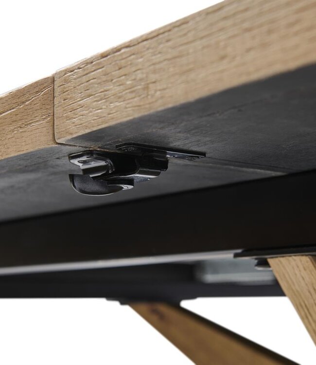 Rivièra Maison Eettafel Portland | Ovaal | Eikenhout | Uitschuifbaar