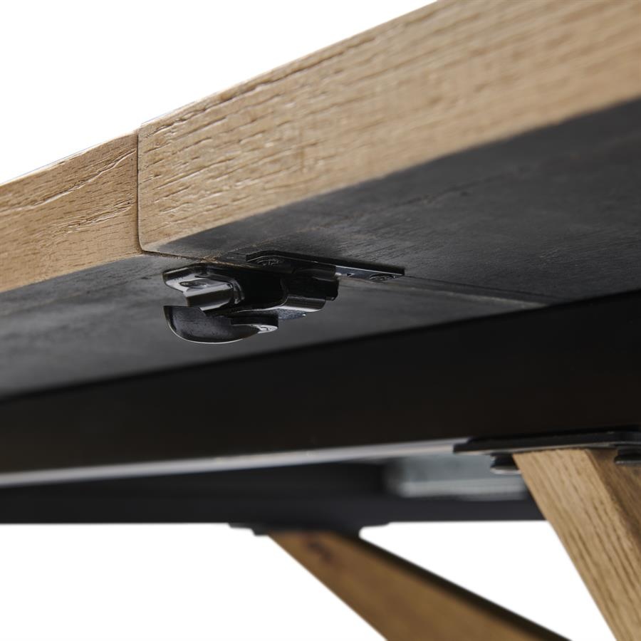 Rivièra Maison Eettafel Portland | Ovaal | Eikenhout | Uitschuifbaar